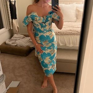 Eliya the label off the shoulder dress